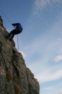 Lucy Abseiling, Attermire Scar